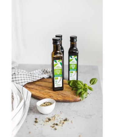 Organic Certified Hemp Seed Oil - Virgin Cold Pressed - Vegan Omega 3 6 Protein Rich - Keto Diet - 250ml - Buy Online on GoSupps.com