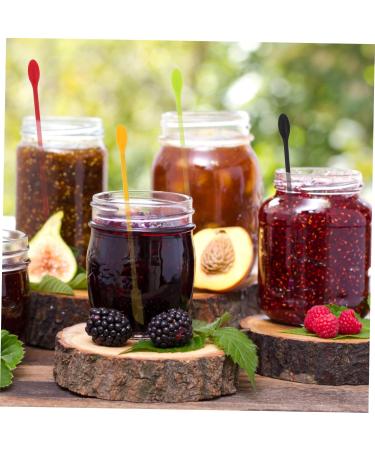 12 Silicone Dressoos for Cosmetic & Kitchen Bottles - Jam Scrapers with Long Handle - Buy Online on GoSupps.com