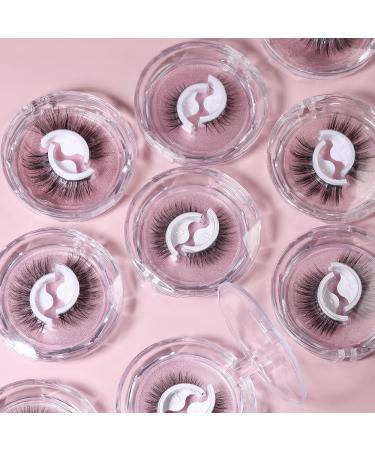 Self Adhesive Eyelashes - No Glue Reusable Natural Look | 34 Types Available - Buy Online on GoSupps.com