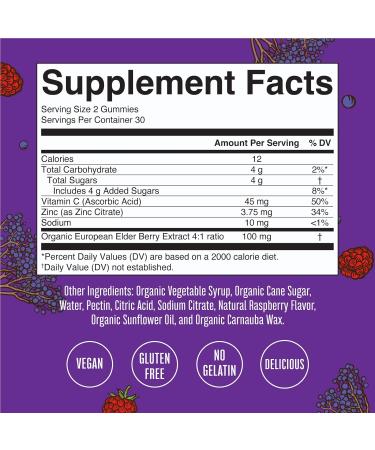 Organic Kids Immune Support & Probiotic Gummies Bundle by MaryRuth's | Vitamin C, Zinc, Elderberry | Digestive & Gut Health | USDA Certified | Ages 4 - Buy Online on GoSupps.com