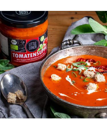 Buy Little Lunch Organic Tomato Soup - 100% Organic Vegan Gluten-Free No Added Sugar 350ml - Buy Online on GoSupps.com