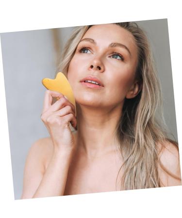 FOMIYES 2pcs Scraping Board Set Point Scalp Resin Relief Physical Massager Ox Acupuncture Horn Scraping Plate Facial Tool Face Skin Care Scraping Rod Manual Pen Soft Horns Shaving Board - Buy Online on GoSupps.com