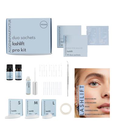 Augenmanufaktur Eyelash Lifting Professional Kit with Sachets - professional for long voluminous natural eyelashes 65-piece set - Buy Online on GoSupps.com