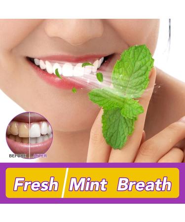 Teeth Whitening Toothpaste Mousse | Foaming Deep Clean & Tartar Removal | 60ml Oral Hygiene Foam - Buy Online on GoSupps.com