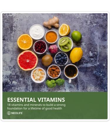 NeoLife Vita-Squares - Chewable Multivitamin for Kids 18 Essential Vitamins & Minerals Iron Zinc Vitamin D3 B-Complex Vitamin for Kids MultiVitamin C & E Berry-Citrus Flavor 180 Tablets - Buy Online on GoSupps.com