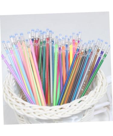 Lurrose 12 Acid- Crafting Scrapbooking Metallic Neon Pen Drawing Gel and Refills Colors Pastel Ink - Buy Online on GoSupps.com