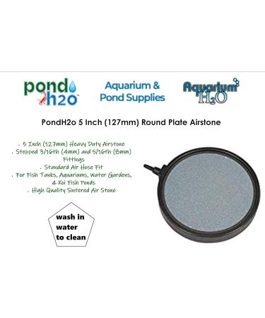 5 Inch (132mm) Round Heavy Pond Airstone - Buy Online on GoSupps.com