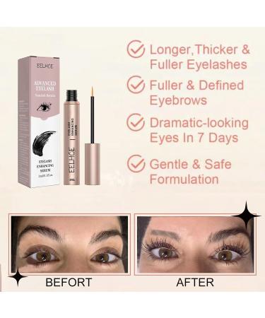Generic Lash Serum for Eyelash & Eyebrow Growth - Natural Enhancer for Longer Fuller Lashes & Brows - Buy Online on GoSupps.com
