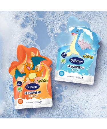 B bchen Pok mon Foam Bath Lapras 40ml - Gentle Bathing Additive for Kids Aloe Vera Orange Color No Silicones or Microplastics - Buy Online on GoSupps.com