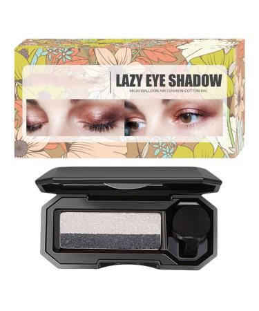 Eyeshadow Palette For Women | Gradient Pigment Eye Shadow Palette With Air Cushion Professional Beauty Eye Makeup Glitter Makeup Palette Pigment Eye Shadow Palette Professional Highly Pigmented Rowces Classic Black and White