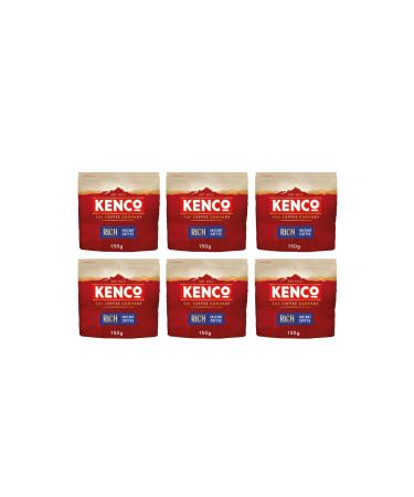 Kenco Rich Instant Coffee Refill 150g (Pack of 6)