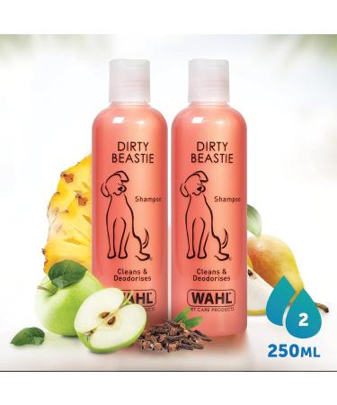 WAHL Dirty Beastie Pet Shampoo: Gentle Cleansing & Deodorizing for Dogs & Cats - International Shipping Available - Buy Online on GoSupps.com