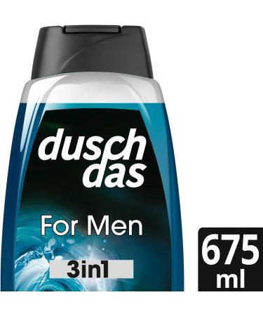  Duschdas Duschdas 3 in 1 Shower Gel and Shampoo for Men XXXL with Fresh Energy Fragrance Formula for a Refreshing Start to the Day 680ml - Buy Online on GoSupps.com