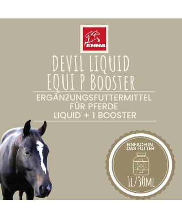 Devil's Claw Horse + Willow Bark Horse - First Aid Horse Joints - Devil's Claw + Equi P Booster - Glucosamine Locomotor System Support Horse - Tendons Ligaments 1L 30ml - Buy Online on GoSupps.com