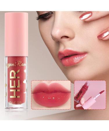 Hydrating Lip Clumsy Lip Gloss - Long-Lasting Non-Sticky Mirror Finish Liquid Lipstick | Jelly Glass Effect | 1 Piece for Women & Girls - Buy Online on GoSupps.com