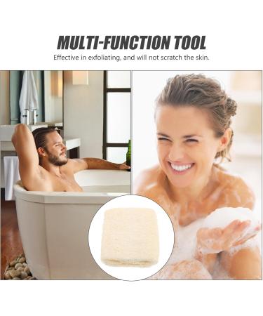 Natural Loofah Sponge - Exfoliating Body Scrubber for Spa & Shower | Eco-Friendly Luffa Bath Scrubbers for Glowing Skin - Buy Online on GoSupps.com