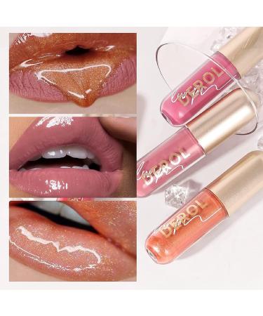 Ginger Lip Plumper Tinted Lip Balm & Gloss: Long-Lasting Waterproof Lip Stain for Sexy Plump Lips (#01) - Buy Online on GoSupps.com