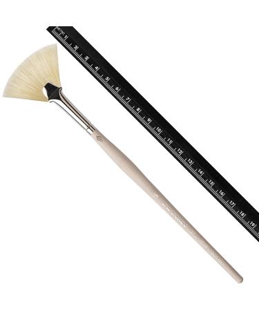 da Vinci Cosmetics Series 47839 Mask Brush - Size 5 Natural Hog Bristle Fan Brush for Perfect Skincare Application - Buy Internationally - Buy Online on GoSupps.com