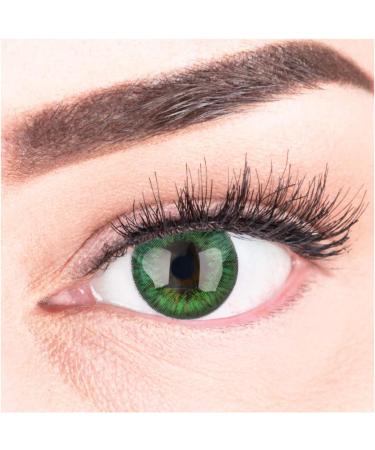 Buy Fresh Mint Green Contact Lenses - Silicone Comfort -2.50 Diopters 1 Pair with Container | International Shipping - Buy Online on GoSupps.com