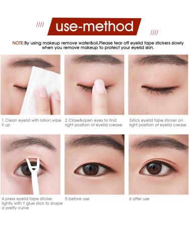 2400PCS/1200Pairs Natural Invisible Eyelid Tape for Instant Lift | No Surgery Needed | Perfect for Saggy Droopy Eyelids | 4Rollers Slim+Wide Design - Buy Online on GoSupps.com
