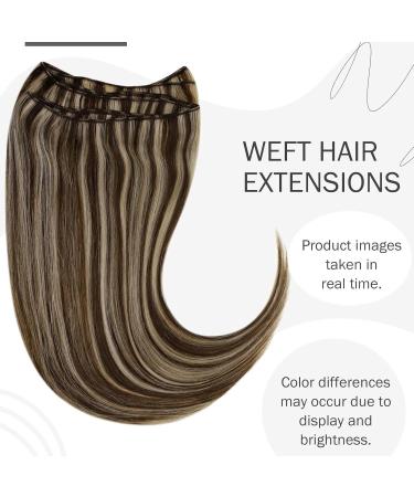Hetto Real Hair Extensions | 55cm Brown & Red Blonde Highlights | Hot Sales International Shipping - Buy Online on GoSupps.com