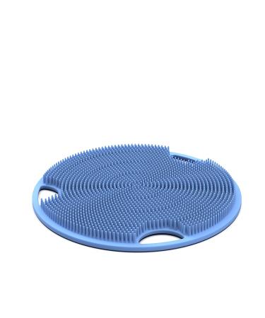 Boie USA Flat Body Scrubber (Blue) - Gentle Exfoliation for Smooth Skin - Buy Online on GoSupps.com