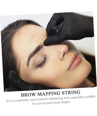 Beavorty Brow Mapping 2pcs string Brow Eyebrow M Makeup Ruler Drawing Pre- Women Mapping Linem Line Locating Brow Liner - Buy Online on GoSupps.com