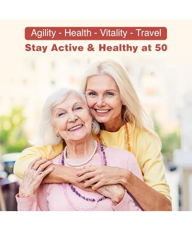 Liposomal Multivitamin for Women 50+ - Women Daily Multivitamin with 32 Ingredients, CoQ10, Vitamins C, B, D, E for Cardiovascular & Bone Health Support - Iron-Free (60 Capsules) 60 Count (Pack of 1) - Buy Online on GoSupps.com