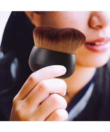 Body Bronzer Brush Large Head Extra Dense Bristles Tanning Applicator Bronzer Blend Foundation Applicator For Neck Arm Leg Concealer Contouring Black - Buy Online on GoSupps.com