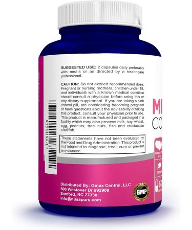 Menopause Complex with Black Cohosh - 60 Capsules | Herbal Ingredients for Menopausal Relief - Buy Online on GoSupps.com