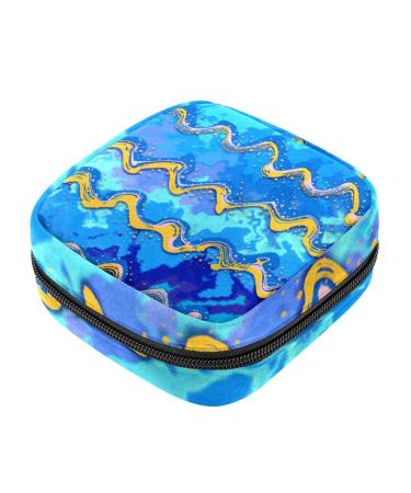 Marble Sanitary Napkin Storage Bags Menstrual Cup Pouches Nursing Pad Holder Tampon Bags Multicoloured 01