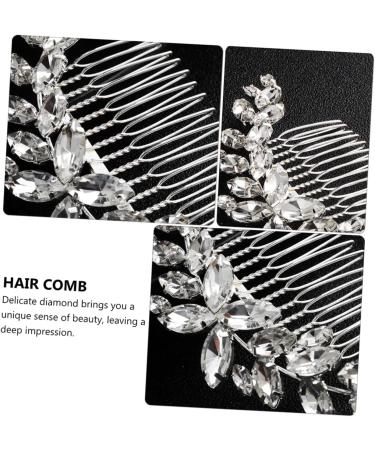 DOITOOL 1pc Bridal Comb Hair Jewels for Women Hair Combs for Women Accessories Wedding Hair Clip Bridal Hair Comb Hair Claw Clips for Women Faux Buns Decorate Alloy Bride Dress - Buy Online on GoSupps.com