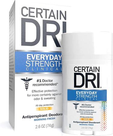 Certain Dri A.M. Underarm Refresher 2.6 oz - Pack of 4 - Buy Online on GoSupps.com