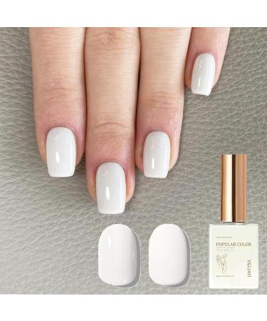 French Manicure Kit - French Tip Stamp Pink & White Gel Nail Polish Gel Nail Kit Nail Art Tools Nail Stamper French Manicure Nude White Jelly Nail Polish French Nails Nail Accessories Set for Women - Buy Online on GoSupps.com