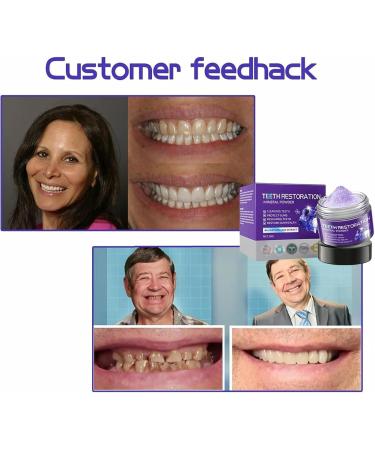2PC Mineral Powder for Tooth Restoration GarageLine Mineral Powder for Teeth Mineral Powder for Teeth Mineral Powder for Tooth Restoration Protects Gums - Buy Online on GoSupps.com