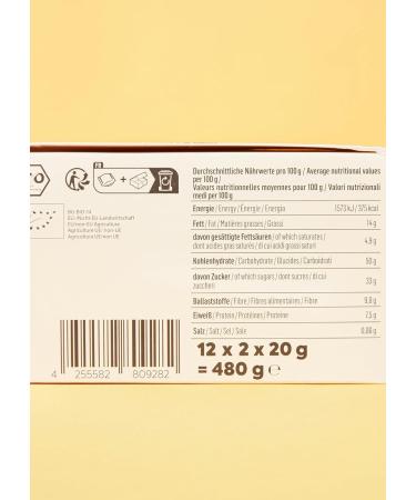 KoRo - Organic dark chocolate raspberry bites 12 x 2 x 20 g - With a fruity raspberry filling - Coated in dark chocolate - Vegan - Buy Online on GoSupps.com