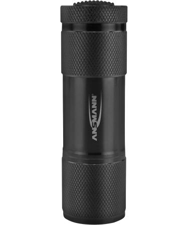 Buy Ansmann Action COB 1W Mini Flashlight - Compact Aluminum with IPX3 Protection | 175 lm Brightness | Includes 3x AAA Batteries | Ideal for Handbag & Backpack - Buy Online on GoSupps.com