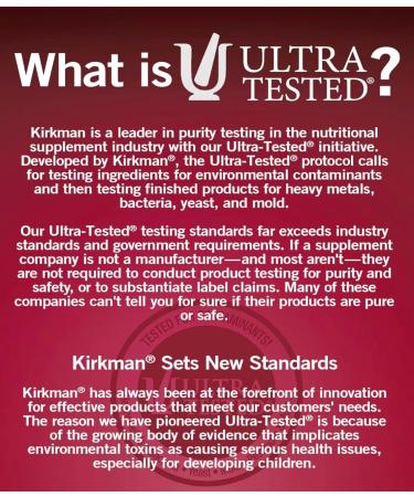 Kirkman Vitamin B-6 50 mg - Hypoallergenic || 100 Vegetarian Capsules || Gluten/Casein Free || Tested for More Than 950 Environmental contaminants. - Buy Online on GoSupps.com
