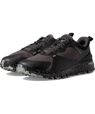 Cole Haan Men's Zerogrand Overtake All-Terrain Runner II Sneaker 8.5 - Black/Dark Pavement - Buy Online on GoSupps.com