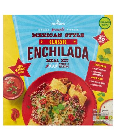 Morrisons Mexican Style Classic Enchilada Meal Kit 620g