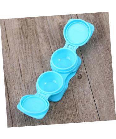 JECOMPRIS 20 PCS Lens Holder & Container Set - Blue & Medium - Perfect for Contact Lens Care - Buy Online on GoSupps.com