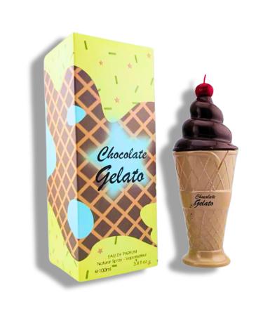 CHOCOLATE GELATO EAU DE PARFUM 3.4 FL. OZ. Floral Fruity Gourmand fragrance for women.