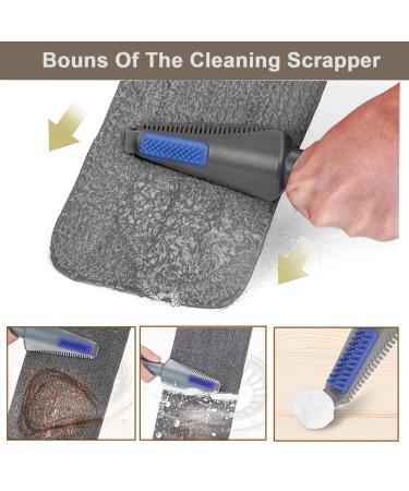 Microfiber Spray Mop for Floor Cleaning - 3 Washable Pads, Handle Flat Mop with Sprayer for Kitchen, Hardwood, Laminate & Ceramic Tiles - Dust Brown - Buy Online on GoSupps.com