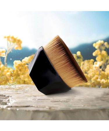 Foundation Brush Flat Makeup Brush for Face Lightweight Flawless Cosmetic Brush Cream Blush Liquid Powder Brush with Protective Case - Buy Online on GoSupps.com