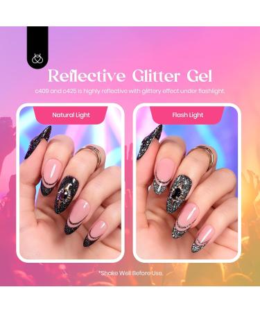 Beetles 20 Colors Gel Nail Art Kit with Base and Top Coat - DIY Spring Summer Manicure Set for Glitter Nails - A-Party Fever Collection - Buy Online on GoSupps.com