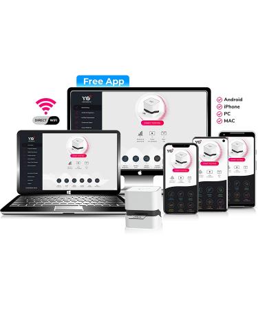 YO Home Sperm Test - 4 Tests for Apple iPhone, Android, MAC & Windows - Men's Fertility Kit to Check Moving Sperm & Record Videos - Buy Online on GoSupps.com