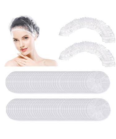 150 PCS Upgrade Disposable Shower Caps. Ceizioes Waterproof Hair Bath Caps. Thickening Shower Cap for Women Kids Girls. Hotel and Hair Salon. Travel Spa. Home Use Beauty Salon
