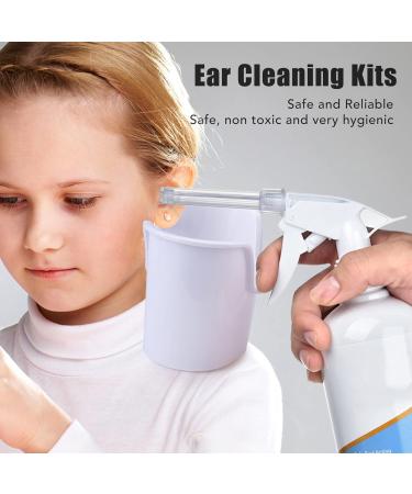 Professional Ear Wax Removal Kit for Adults & Kids - Manual Ear Cleaning System with Spray Bottle, Basin & Syringe - Home Use - Buy Online on GoSupps.com