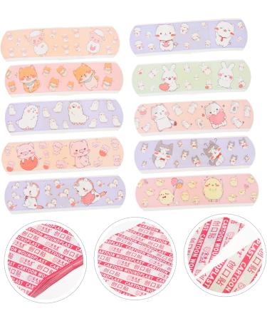 Flexible Cartoon Plaster for Kids | 3 Boxes of Adhesive Wound Stickers - Perfect for Small Cuts & Knuckles - Buy Online on GoSupps.com