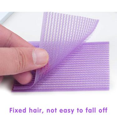 Hair Pad Packing 28 PCS Hair Sticker Clip Bang Fixed Seamless Magic Paste Posts Fringe Hair Bang Patch - Pink - Buy Online on GoSupps.com